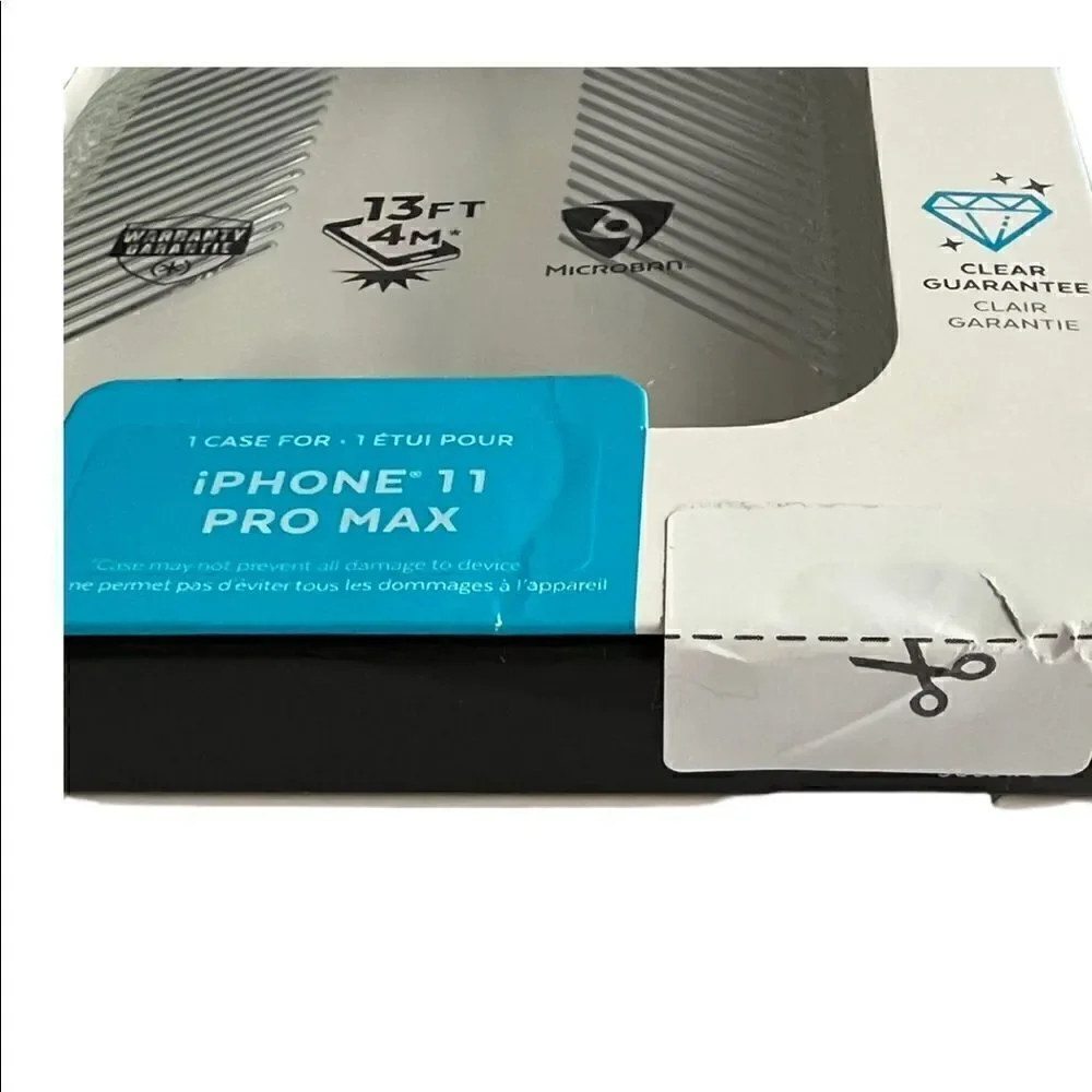 Speck Products Presidio Perfect-Clear with Grip iPhone 11 PRO Max Case